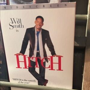 Hitch DVD with Will Smith with wide screen